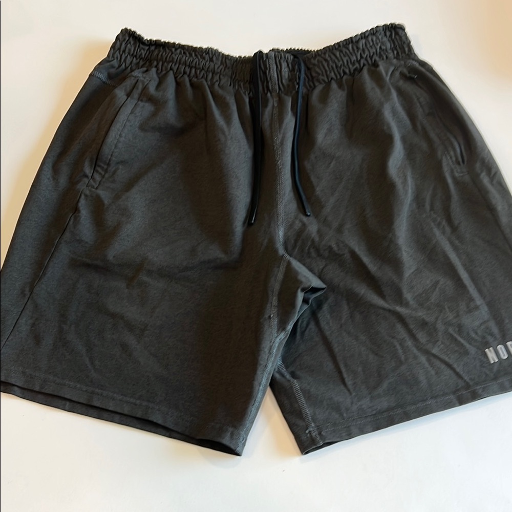NOBULL - Black/Dark Green, Athletic‎ Performance Shorts